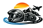 Kilometros en moto Logo